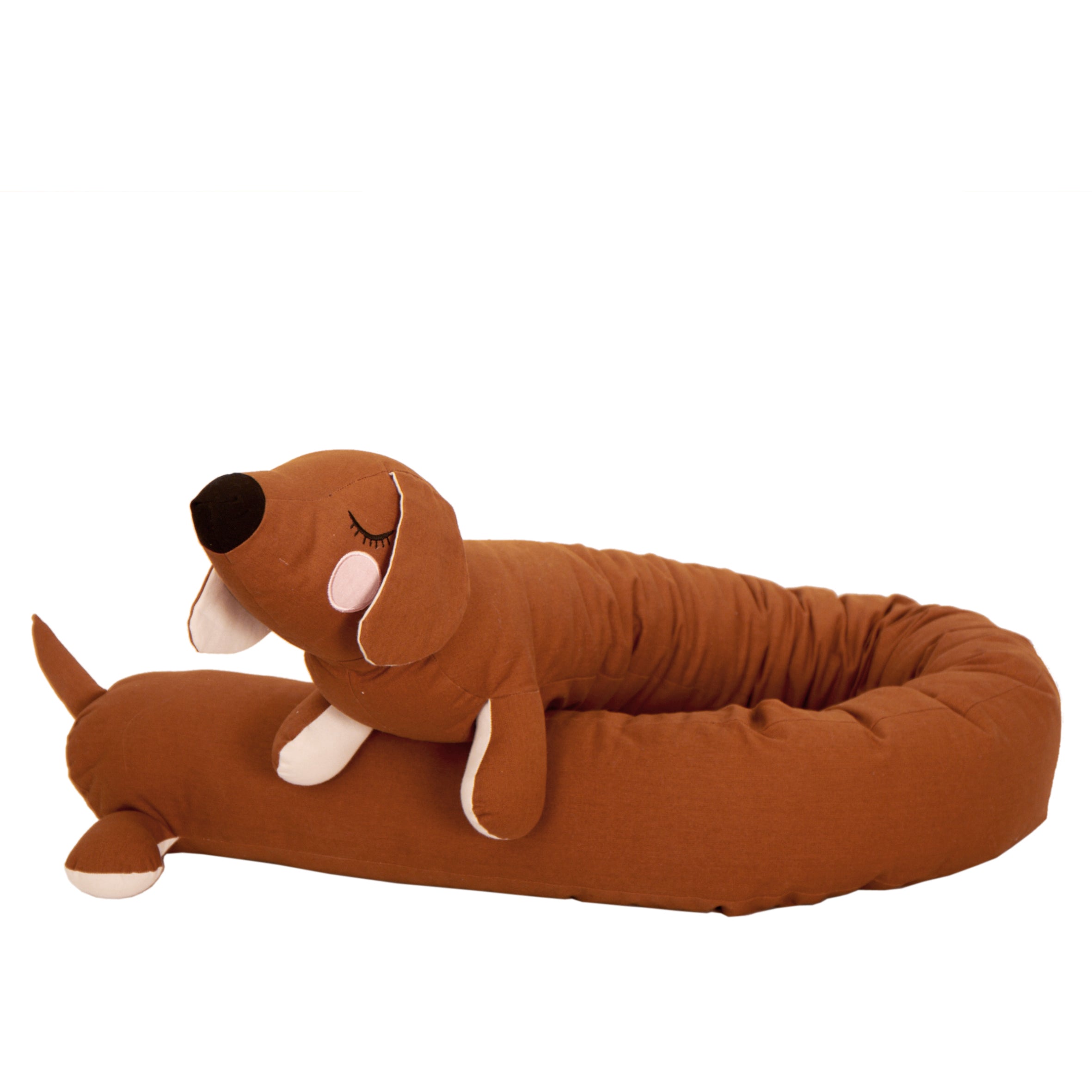 Roommate - Lazy Long Dog sengedyr - Brun
